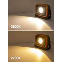 Аккумуляторный фонарь прожектор ЯРКИЙ ЛУЧ YLP A-150 Termit COB max1500лм 4реж+SMD красный 2реж,IPX4, Li-Ion 4606400006909