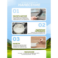 Акриловая лазурь FARBITEX (для дерева; защитно-красящая; белый; 2.5 л) 4300011184