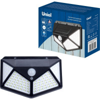 Садовый светильник на солнечной батарее Uniel, с датчиком движения USL-F-167/PT100 SENSOR UL-00009369