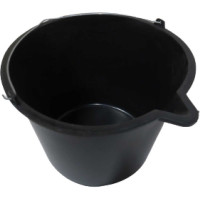 Строительное ведро ООО Агростройлидер 12 л, черное САД-13.05