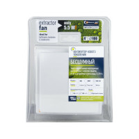 Сверхтонкий вытяжной бесшумный вентилятор MMOTORS JSC MM-OK 100 ue квадрат 5.5 вт 4116