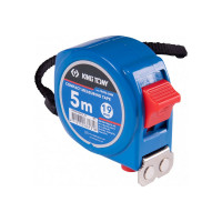 Измерительная рулетка KING TONY 5 м, магнитный крюк 79095-05M