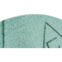 Круг шлифовальный на липучке - зелёный 125 мм, 5 шт, P800 FASTER TOOLS 8549