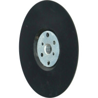 Тарелка опорная пластиковая под круг фибровый 125 мм FASTER TOOLS 3583