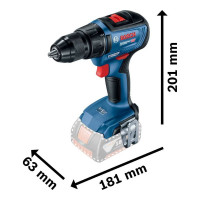 Аккумуляторная дрель-шуруповерт Bosch GSR 18V-50 06019H5006