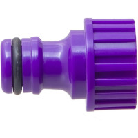 Штуцер под коннектор с внутренней резьбой 1/2", пластик MasterProf ДС.070867