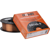 Проволока омедненная СВ-08Г2С (5 кг; 0.8 мм; кассета D200) ARMA ER70S60805