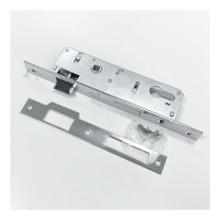 Врезной узкопрофильный замок под цилиндр VETTORE 153-35 CP, хром 20328