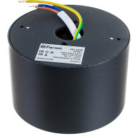 Светильник для натяжных потолков Feron HL359 12W, 230V, GX53, черный, 41991