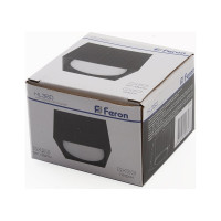 Светильник для натяжных потолков Feron HL360 12W, 230V, GX53, черный, 41993