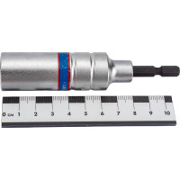 Головка шестигранная 1/4", 17х110 мм для шуруповерта KING TONY 76C1117M