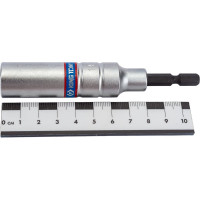 Головка шестигранная 1/4", 14х110 мм для шуруповерта KING TONY 76C1114M