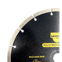 Диск алмазный универсальный SOLID MSS 230x22.23 мм, 16 сегментов SAMEDIA 310980