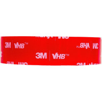 Монтажная лента 3M VHB, прозрачная, двусторонняя 19 мм х 3 м 4687202280834