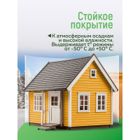 Акриловая краска для гидроизоляции FARBITEX Жидкая резина (голубой; 2.5 кг) 4300008704