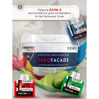 Краска Farbitexфасадная силиконовая самоочищающаяся высокопрочная EuroFacade 4300008744