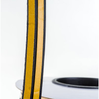 Уплотнитель VETTORE профиль E 9x4 мм, 150 м, Black черный 20367