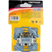 Телевизионная розетка СВЕТОЗАР ГАММА SV-54115-DM