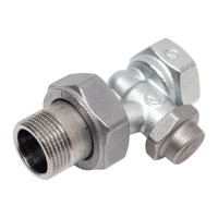 Клапан Giacomini R715TG, прямой, 3/4", 3/4", ВН, хромированный R715X034