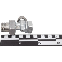 Клапан Giacomini R715TG, прямой, 3/4", 3/4", ВН, хромированный R715X034