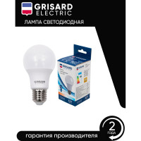Светодиодная лампа Grisard Electric шар A60 Е27 11Вт 6500К 220В 10 шт GRE-002-0015