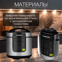 Мультиварка-скороварка NORMANN AMC-644 ЦГ-2237412720