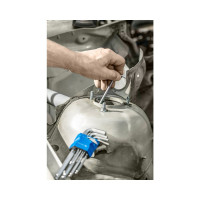 Набор шестигранных Г-образных ключей HOEGERT TECHNIK длинные HT1W825