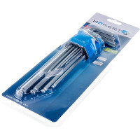 Набор шестигранных Г-образных ключей HOEGERT TECHNIK экстрадлинные HT1W826