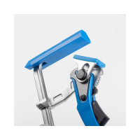 Быстрозажимная струбцина HOEGERT TECHNIK кованая, 300 мм HT3B943