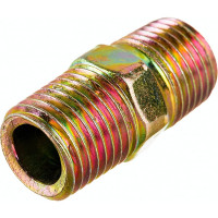 Двусторонняя резьба муфта наружная 1/4" удлиненная модель Pegas pneumatic 4105