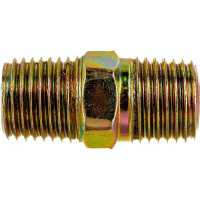 Двусторонняя резьба муфта наружная 1/4" удлиненная модель Pegas pneumatic 4105