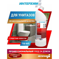 Усиленный гель для глубокой кислотной очистки ИНТЕРХИМ 705 PLUS с защитным эффектом, 0.75 л ih70647