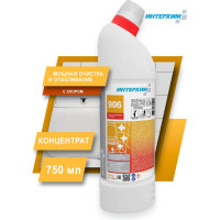 Универсальный чистящий гель с активным хлором ИНТЕРХИМ 906 0.75 л ih90607