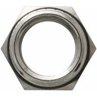 Футорка 3/8" х 1/4" сантехническая MPF переходник латунная никелированная наружная-внутренняя резьба ИС.072201