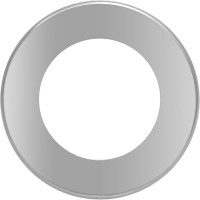 Чашка декоративная (отражатель) MasterProf 1" цилиндр низкий (нержавеющая сталь, хром), MP-У ИС.131503