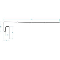 J-фаска Docke Pemium шоколад PSJF-1050
