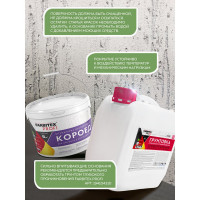 Декоративная роллерная штукатурка Farbitex (с эффектом Короед; среднезернистая) 4300008776