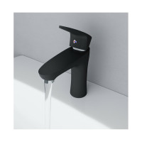 Смеситель для раковины Dorff Alpha цвет черный D9021000BL