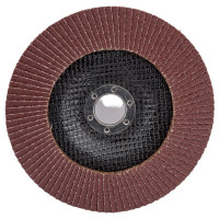 Круг шлифовальный лепестковый торцевой PROFI (150х22,2мм; P80; тип КЛТ 1) STAYER 36581-150-080