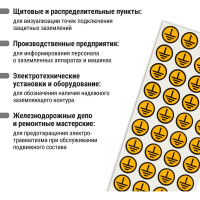 Символ Заземление TDM ELECTRIC 20х20мм SQ0817-0019