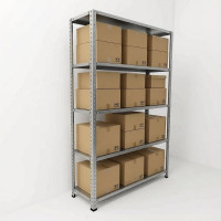 Стеллаж IRONMEBEL Optimus Standart h-2200, 5 полок 1000x400 M-СУС2200x1000x400