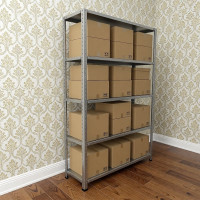 Стеллаж IRONMEBEL Optimus Standart h-2200, 5 полок 1000x400 M-СУС2200x1000x400