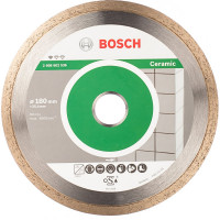Диск алмазный отрезной STANDARD for Ceramic (180х25.4 мм) для настольных пил Bosch 2608602536