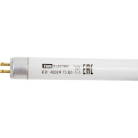Люминесцентная линейная двухцокольная лампа TDM ELECTRIC ЛЛ-16/8 Вт T5 4000 К SQ0355-0017
