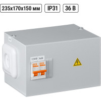 Ящик с понижающим трансформатором TDM ELECTRIC ЯТП-0,25 SQ1601-0005