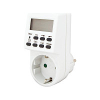 Розеточный электронный таймер TDM ELECTRIC ТРЭ-01 SQ1506-0002