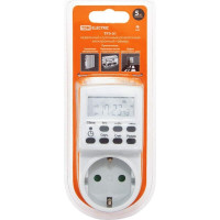 Розеточный электронный таймер TDM ELECTRIC ТРЭ-01 SQ1506-0002