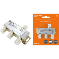 Делитель TV краб TDM ELECTRIC под F разъем x3 5-1000 МГц SQ1809-0018