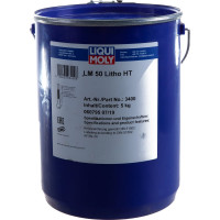 Высокотемпературная смазка для ступиц подшипников 5кг LIQUI MOLY LM 50 Litho HT 3400