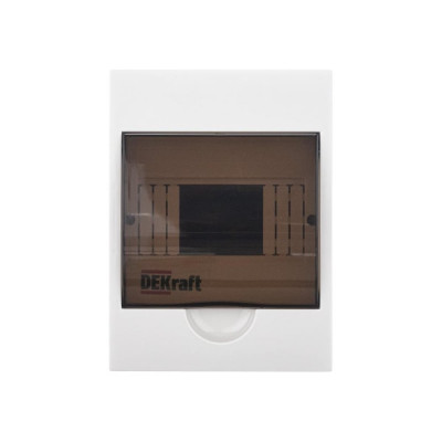 Корпус навесной модульный пластиковый DEKraft ЩРН-П-6, 6мод., IP41 31009DEK